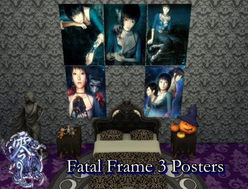 Fatal Frame Posters Set