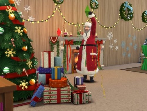 Father Winter As Santa Default Replacement by Simaginarium at Mod The Sims