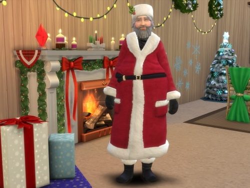 Father Winter As Santa Default Replacement by Simaginarium at Mod The Sims