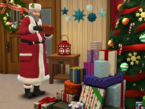 Father Winter As Santa Default Replacement by Simaginarium at Mod The Sims