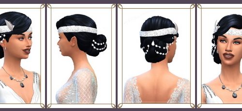 Wedding Braids & Vintage Wedding Bun at Birksches Sims Blog