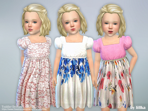 Toddler Dresses Collection P63 by lillka - The Sims 4 Catalog