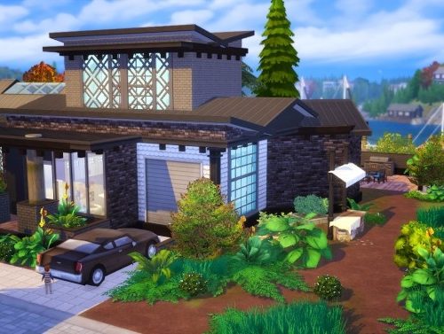Modern House at Akai Sims – kaibellvert