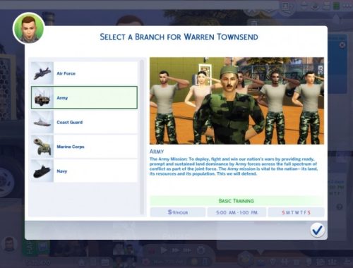 Ultimate Military Career by asiashamecca at Mod The Sims