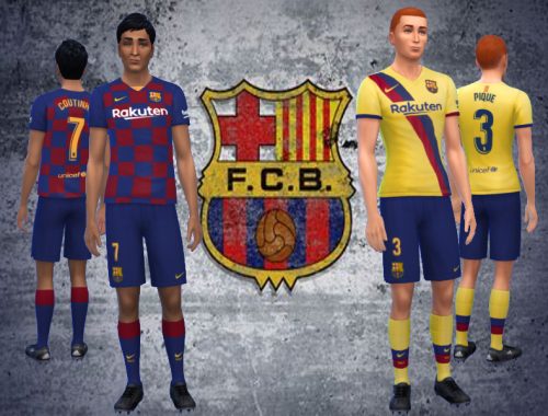 FC Barcelona Kit 2019/20  fitness needed