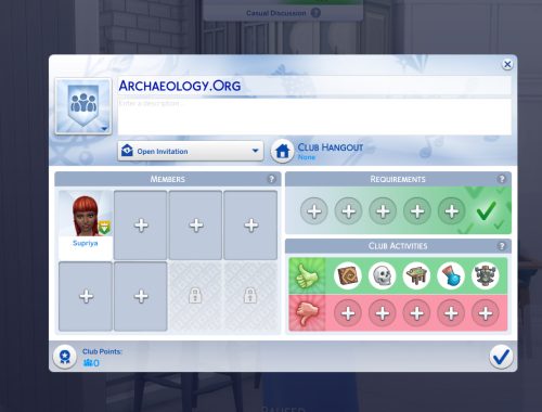 Custom Club Activities
