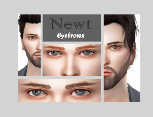 Newt Eyebrows.