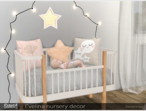 Evelina nursery decor by Severinka
