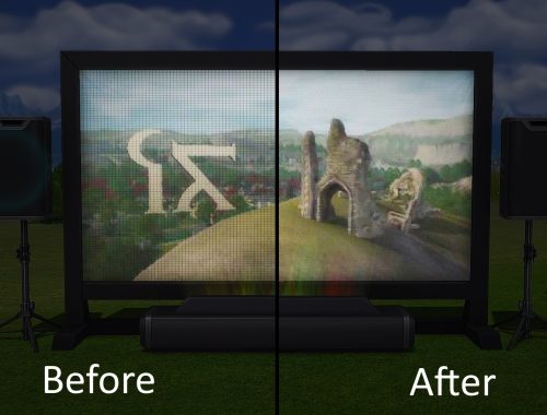 No More Blocky Movie Hangout Projector