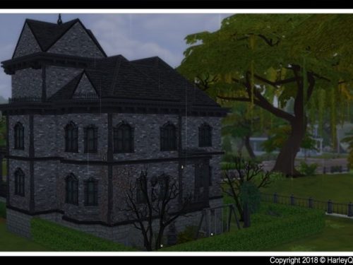 Goth Manor at Harley Quinn’s Nuthouse
