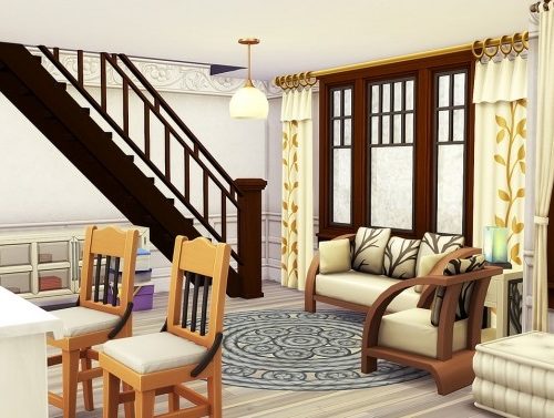 Wintery Family Home at Aveline Sims