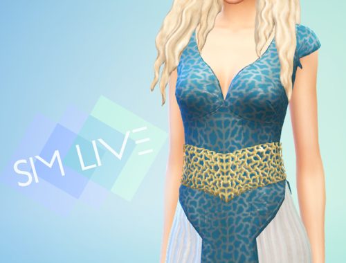 Gold Belt Daenerys