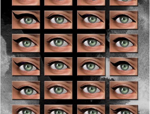 Eyeliner set 03 at All by Glaza