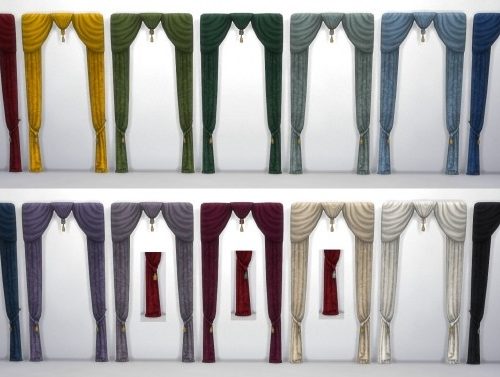 Federal Curtains from TS3 by TheJim07 at Mod The Sims