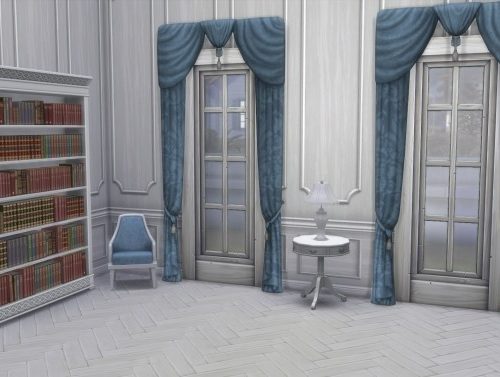 Federal Curtains from TS3 by TheJim07 at Mod The Sims