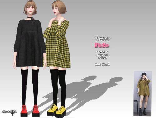 FEFE - Baby-doll Dress