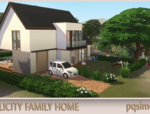 Felicity Family Home at pqSims4