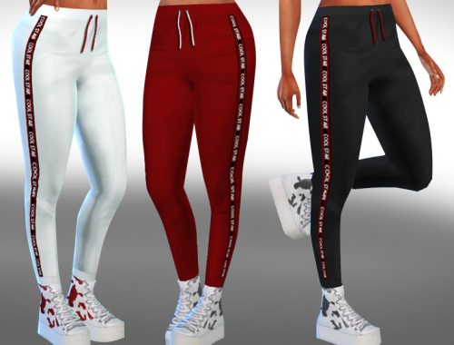 Female Cool Star Jogging Pants