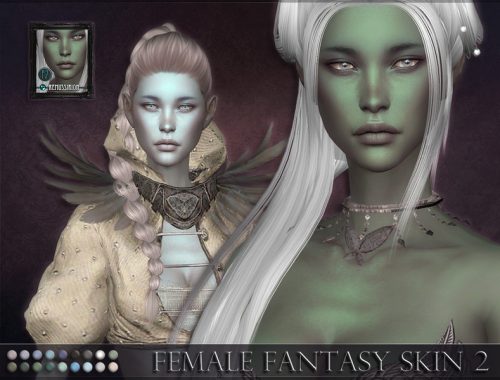 Female Fantasy Skin 2 + Cleavage detail