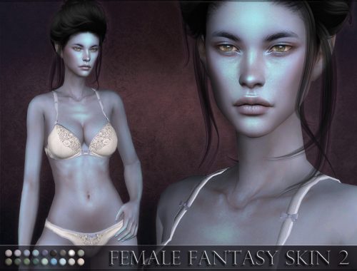 Female Fantasy Skin 2 + Cleavage detail
