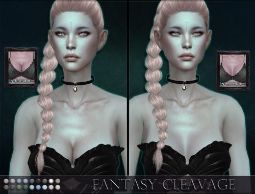 Female Fantasy Skin 2 + Cleavage detail