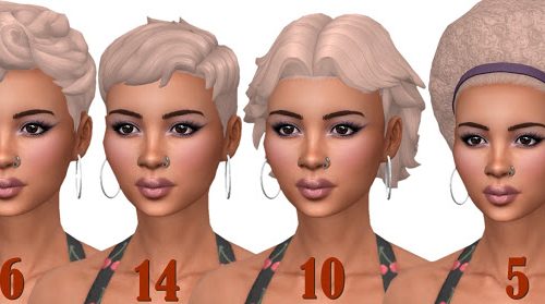 Female Hair Recolors at Annett’s Sims 4 Welt
