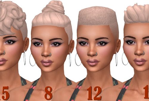 Female Hair Recolors at Annett’s Sims 4 Welt