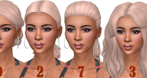Female Hair Recolors at Annett’s Sims 4 Welt