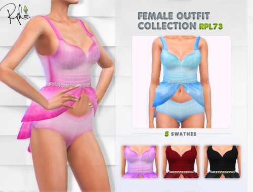 Female Outfit Collection RPL73
