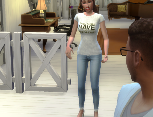 Female Sim Spiritual Tees