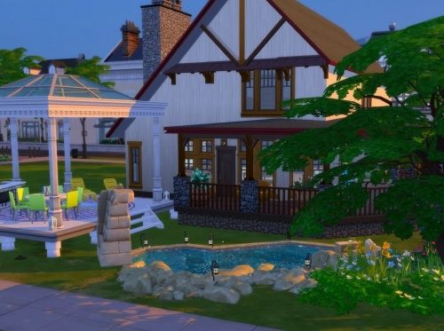 Fern Park Rustic Family Home by joiedesims at Mod The Sims