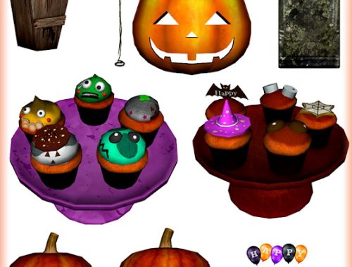 Halloween Clutter 8 Items at Jenni Sims