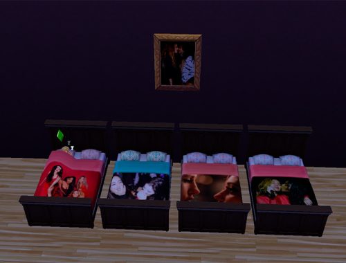 Fifth Harmony and Choni Riverdale beds