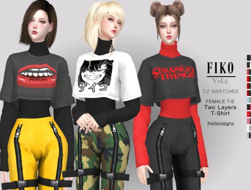 FIKO - V2 - Two Layers T-Shirt
