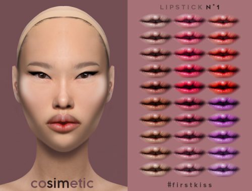 First Kiss Lipstick N1