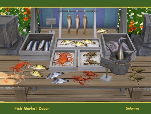 Fish Market Decor