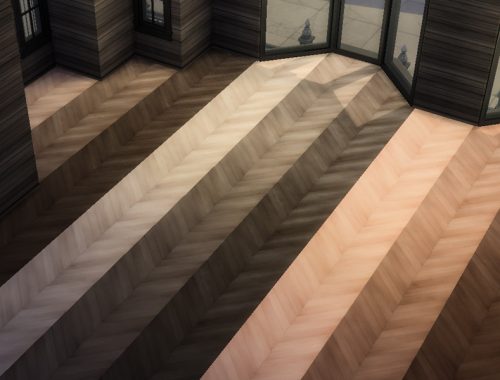 Fishbone Hardwood Floors