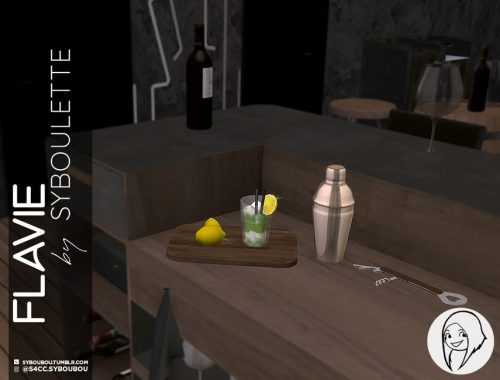 Flavie Bar set (Part 2 - Clutter)