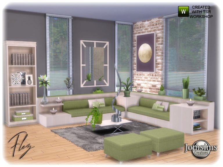 FLEZ living room - The Sims 4 Catalog