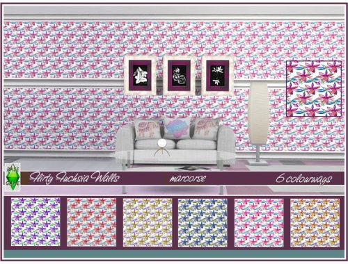 Flirty Fuchsia Walls_marcorse