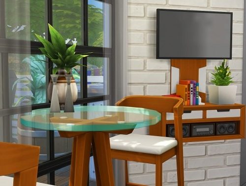 FLOATING TINY HOUSE at Aveline Sims