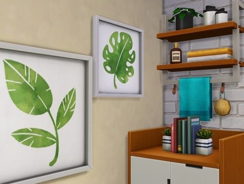 FLOATING TINY HOUSE at Aveline Sims