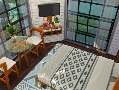 FLOATING TINY HOUSE at Aveline Sims