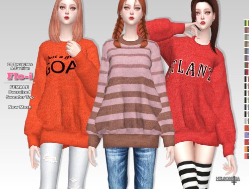 FLOI - Oversized Sweater Top