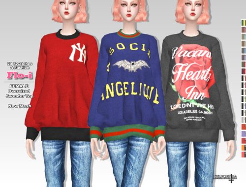 FLOI - Oversized Sweater Top