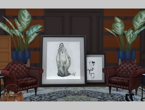 Floor Fashion Paintings