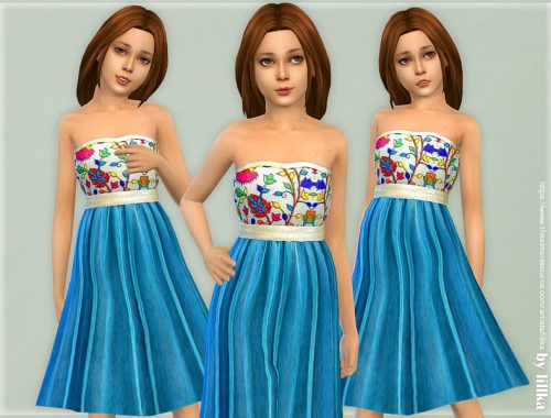 Flora Embroidered Dress