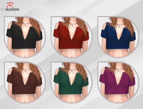 Floral Cropped for Women 02