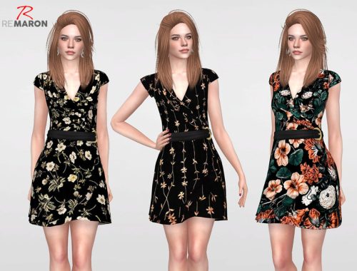 Floral Dress for Women 05 - Romantic Garden Needed