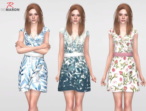 Floral Dress for Women 05 - Romantic Garden Needed